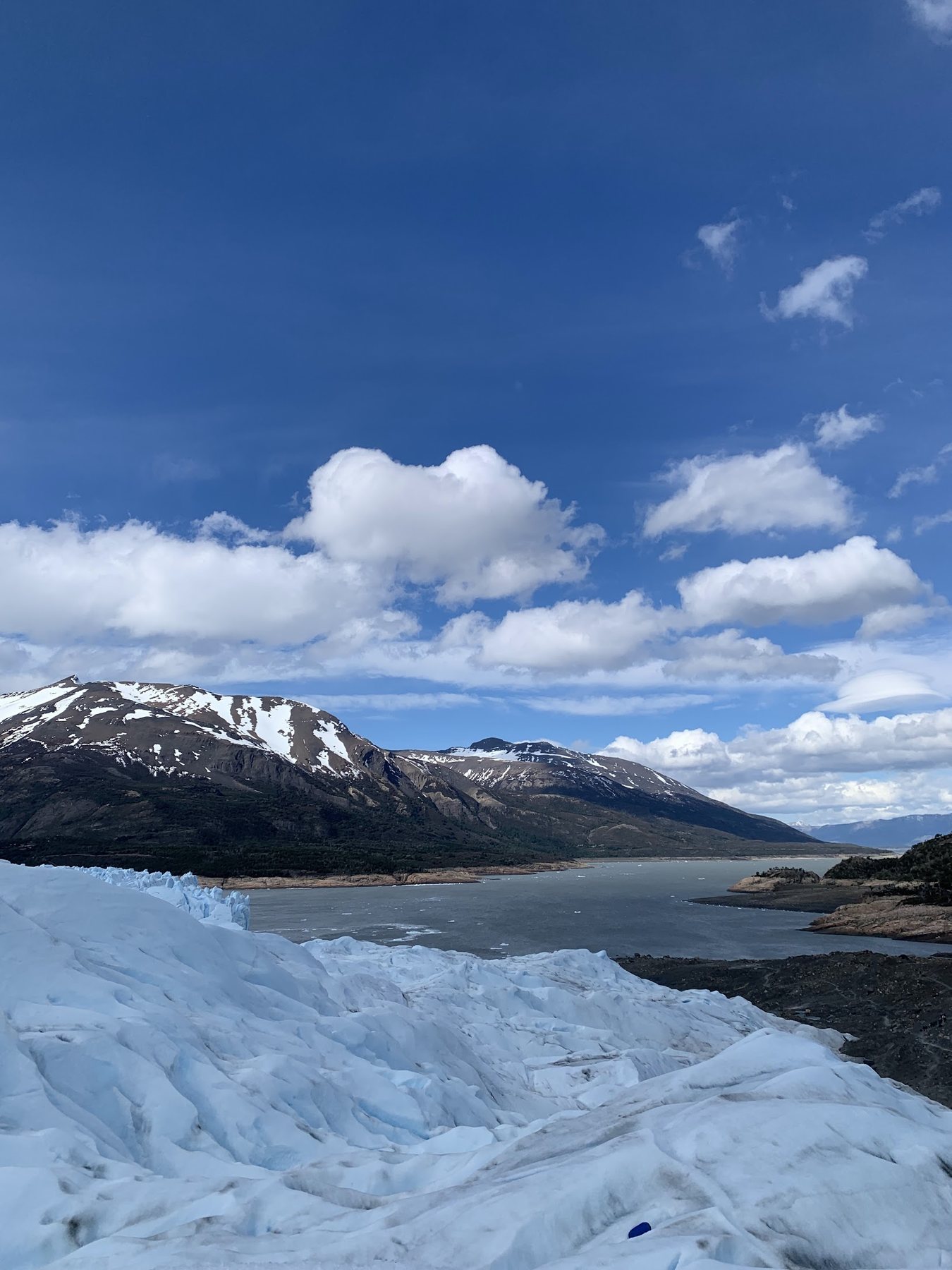 Texturas de gelo no minitrekking pelo Glaciar Perito Moreno